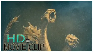 Godzilla vs Ghidorah | Epic Fight Scene | GODZILLA: KING OF THE MONSTERS | Movie Clip (2019)