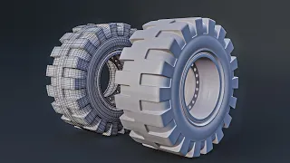 Modeling Tires in Blender | Timelapse Tutorial