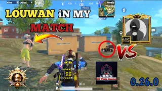 LOU WAN GAMING IN MY MATCH 😱| FASTEST PLAYER 🔥| 1v4 CLUTCHES| PUBG MOBILE LITE