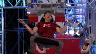 Kaden Lebsack Brings It Home On The American Ninja Warrior 13 Stage 2