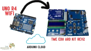 How to control an LED with Uno R4 Wi-Fi using Arduino Cloud | TME ARD EDU KIT rev2 #unor4wifi