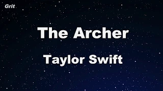 The Archer - Taylor Swift Karaoke 【No Guide Melody】 Instrumental