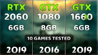 RTX 2060 vs GTX 1080 vs GTX 1660 Super | Which one is The Best Budget GPU?