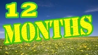 Months of the Year Song - 12 Months of the Year - Kids Songs by The Learning Station