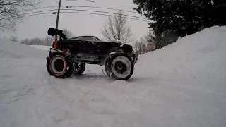 Fast and Furious Elite 1970 Dodge Charger IN SNOW ICE RC Off Road