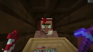 Grian can't stop laughing with villagers