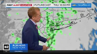 First Alert Weather: Showers tonight, storms tomorrow morning