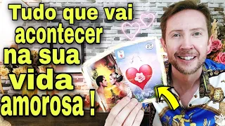 Tudo que vai acontecer na sua vida amorosa ! Novidades!Como minha vida amorosa tarot?Futuro amoroso