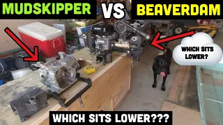 Beaverdam Vs Mudskipper | Mud Motors | Which Design Sits Lower?