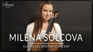 Milena Solcova - Online Guitar Concert | Francois de Fossa, Hans Haug & J. S. Bach