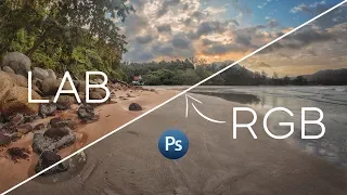 Photoshop tutorials / LAB color space / I give the secret method / Processing photos in Photoshop