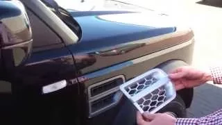 How to upgrade the side vent on Land Rover Discovery 3 to Disco 4 style