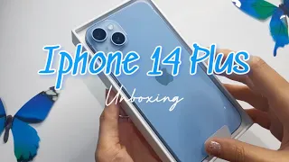 Iphone 14 Plus Blue 💙 Original iBox Indonesia | Unboxing + Blue Accesories 💙