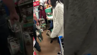 Black Friday Madness In Supermarket