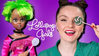 Из ФАРФОРА?!😱 Обзор Lollipop Girls Bebe с зелеными волосами