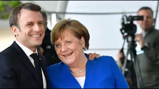 Merkel und Macron vermitteln gemeinsam im Kosovo-Streit