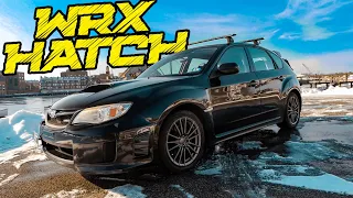 The 2013 Subaru WRX Hatchback is the Ultimate Snow Rocket *2013 Subaru WRX Hatchback Review (4K)