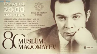 К 80-летию Муслима Магомаева. Концерт в Баку.  Зелёный театр. 17 августа 2022 г.