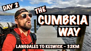 Feeling the burn | 32km to Keswick  | The Cumbria Way | Day 2