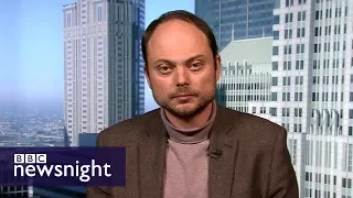 ‘I was poisoned twice’: Vladimir Kara-Murza – BBC Newsnight