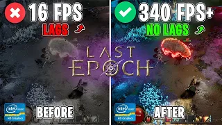How to Fix Lags & Stuttering in Last Epoch – BEST SETTINGS for ANY PC ✅!