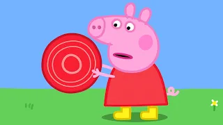Peppa Pig's Frisbee Flying Disc Mayhem 🐷 🛸 Playtime With Peppa