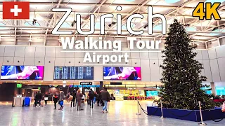 Zurich Airport ✈️ Tour: A Walking Tour Of Switzerland's Largest Airport 🇨🇭