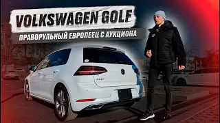 ЕВРОПЕЕЦ НА ПРАВОМ РУЛЕ?! Обзор Volkswagen Golf с аукциона Японии!