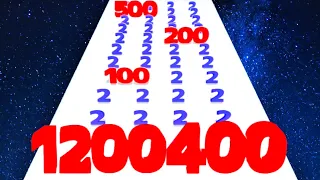 Number Master vs Crowd Number Run 3D Game - (Freeplay Original) Max All Levels