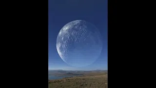 Luna vine pe lângă Pământ timp de 30 sec (fara editat)