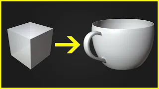 How to Create a Cup in Blender (FAST & EASY !!) - Blender Beginner Tutorial Series