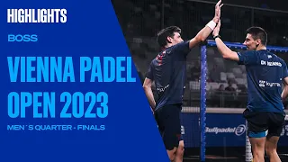 Quarter-Finals Highlights Stupa/Di Nenno Vs Sánchez/Capra Boss Vienna Padel Open 2023