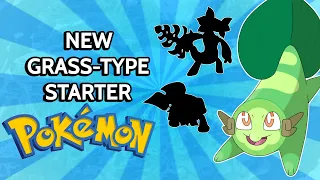 Designing NEW Starter Pokemon! [Grass-Types]