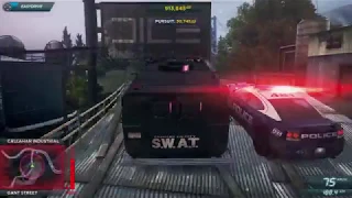 Need For Speed Most Wanted 2012 Police Chase S W A T Van #2