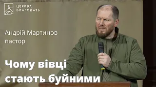 Чому вівці стають буйними - пастор Андрій Мартинов // 13.03.2024, церква Благодать, Київ