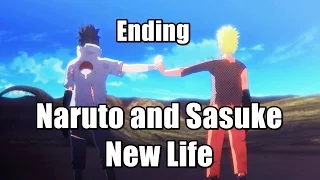 Naruto Shippuden Ultimate Ninja Storm 4 Ending Final Battle Naruto vs Sasuke and New Life