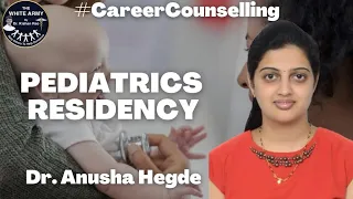 Pediatric Residency #CareerCounselling