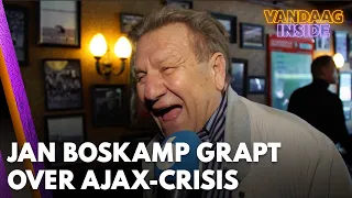 Jan Boskamp grapt over Ajax-crisis: ’Nu is het jullie beurt!’ | VANDAAG INSIDE
