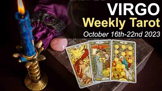 VIRGO WEEKLY TAROT READING "HERE COMES THE SUN: POSITIVE CHANGE VIRGO" October 16th to 22nd 2023