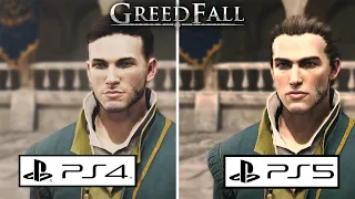 Greedfall PS5 VS PS4 Graphics Comparison Gameplay [4K]/PlayStation 5 VS PlayStation 4