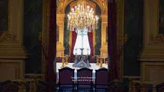 Emperor Napoleon III and Empress Eugenie’s Dining Room in the Louvre@highbanks.pilgrim #louvre