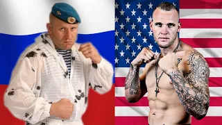 Kharitonov destroyed the American Beast! The paratrooper was fight hard versus puncher!