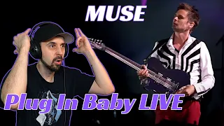 WHAT A CROWD! Muse REACTION! Plug In Baby - Live At Rome Olympic Stadium