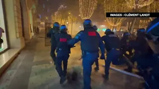 Marokkaner randalieren in Paris nach WM Sieg über Portugal