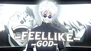 Gojo VS Toji "Feel Like God" [EDIT/AMV] !