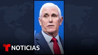 Pence "preferiría" otro candidato en lugar de Trump en 2024 #Shorts | Noticias Telemundo