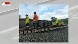 Specialist crews deployed following major train derailment near Coffs Harbour