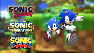 Green Hill (Act 1) - Sonic 1/Generations/Mania (Mashup)