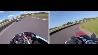 Daytona Milton Keynes old Birel N35 (left) Vs new Sodi SR5 (Right) Lap comparison