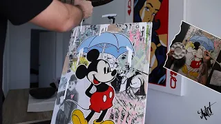 Pop Art Mickey Mouse by ANTO | Antoine Optional